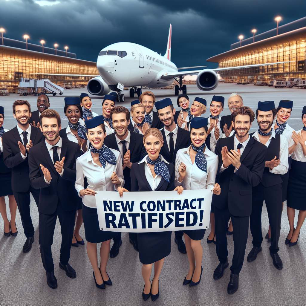 Alaska Airlines Flight Attendants Win New 3-Year Contract