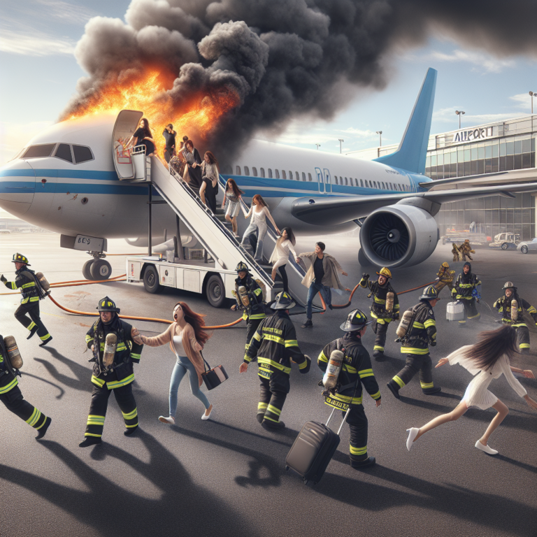 American Airlines 737 Catches Fire at Denver Airport