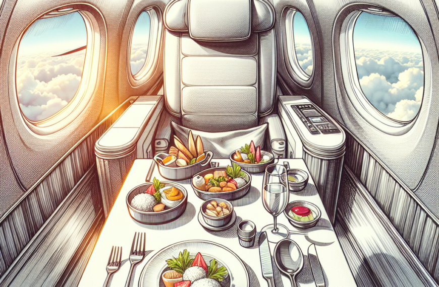 American Airlines Offers First Class Meals on 888-Mile Flight