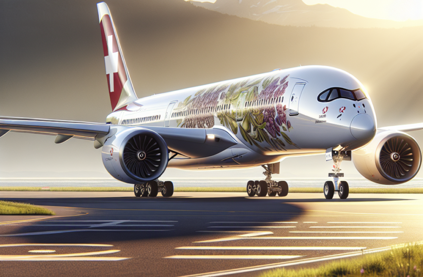 Edelweiss Welcomes Its First A350-900 Aircraft