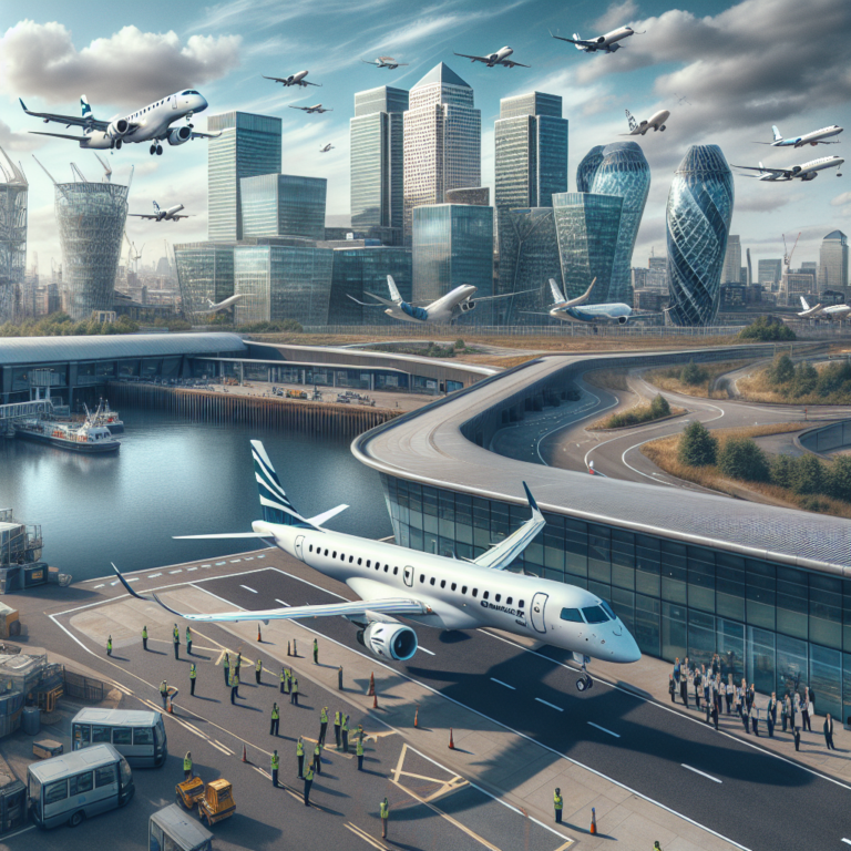 Embraer E2 Jet Makes History at London-City Airport