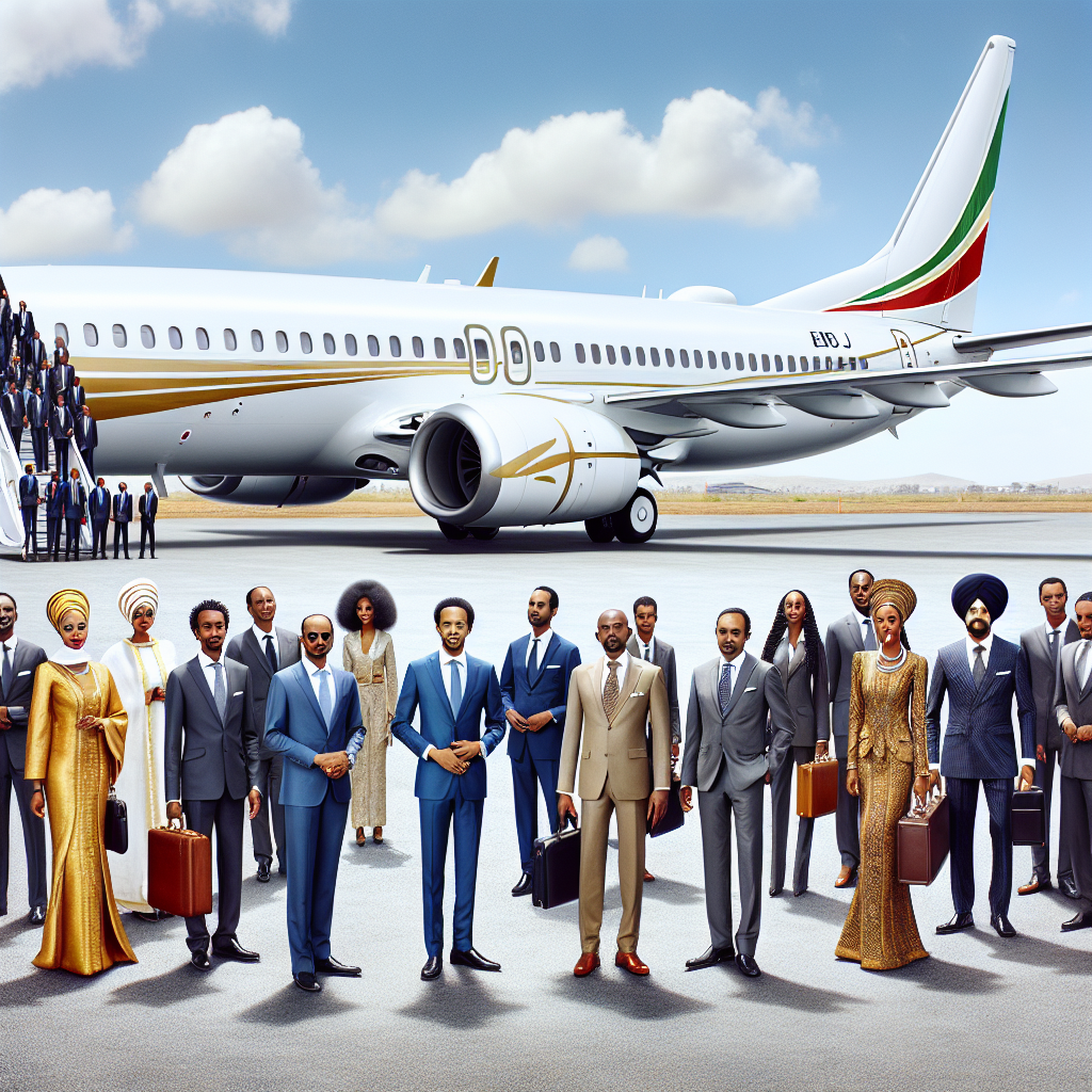 Ethiopian Welcomes New Boeing 737-800 Business Jet