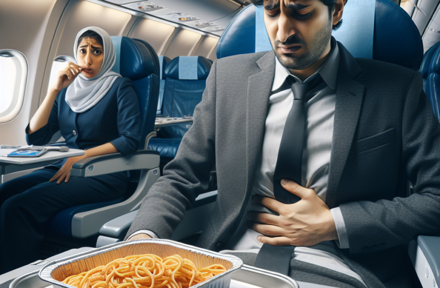 Etihad Passenger Vomits 30 Times After Bad In-Flight Meal