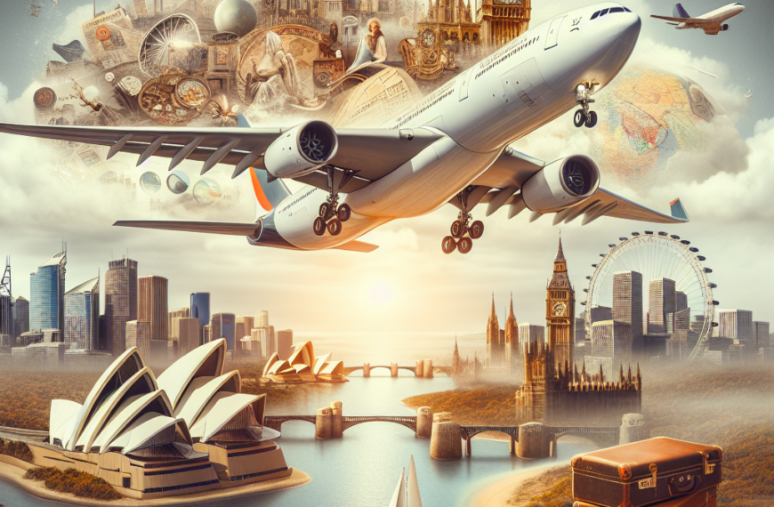 Experience a 7-Stop Adventure: Sydney to London Flight!