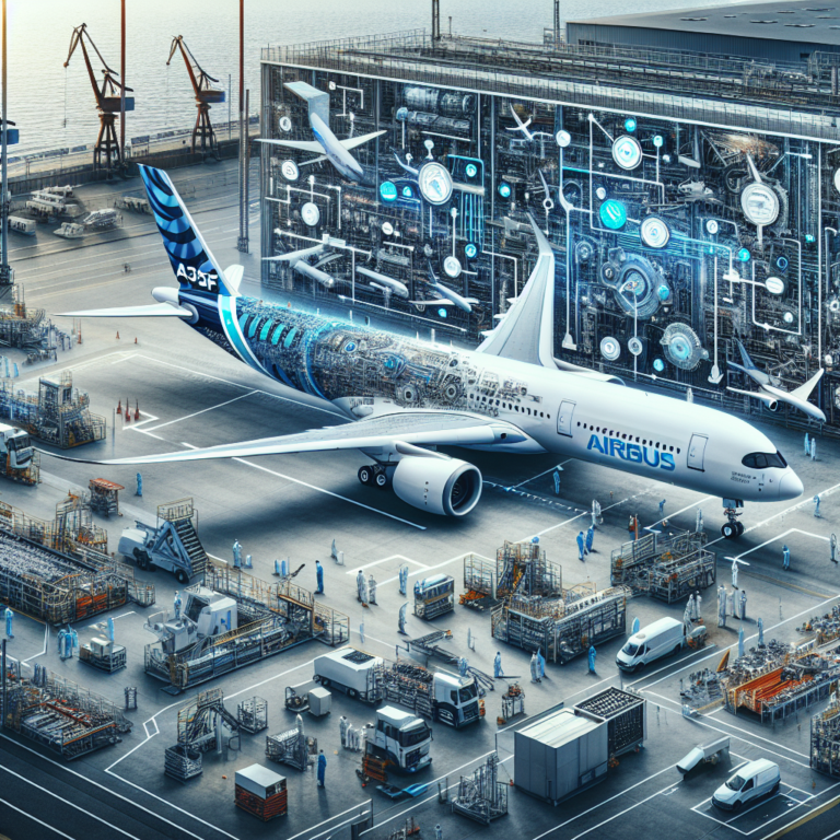 First A350F Tail Protector Arrives at Airbus Hamburg Facility