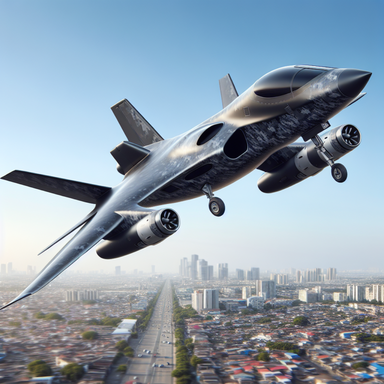 First Look at China's 6th-Generation Military Aircraft