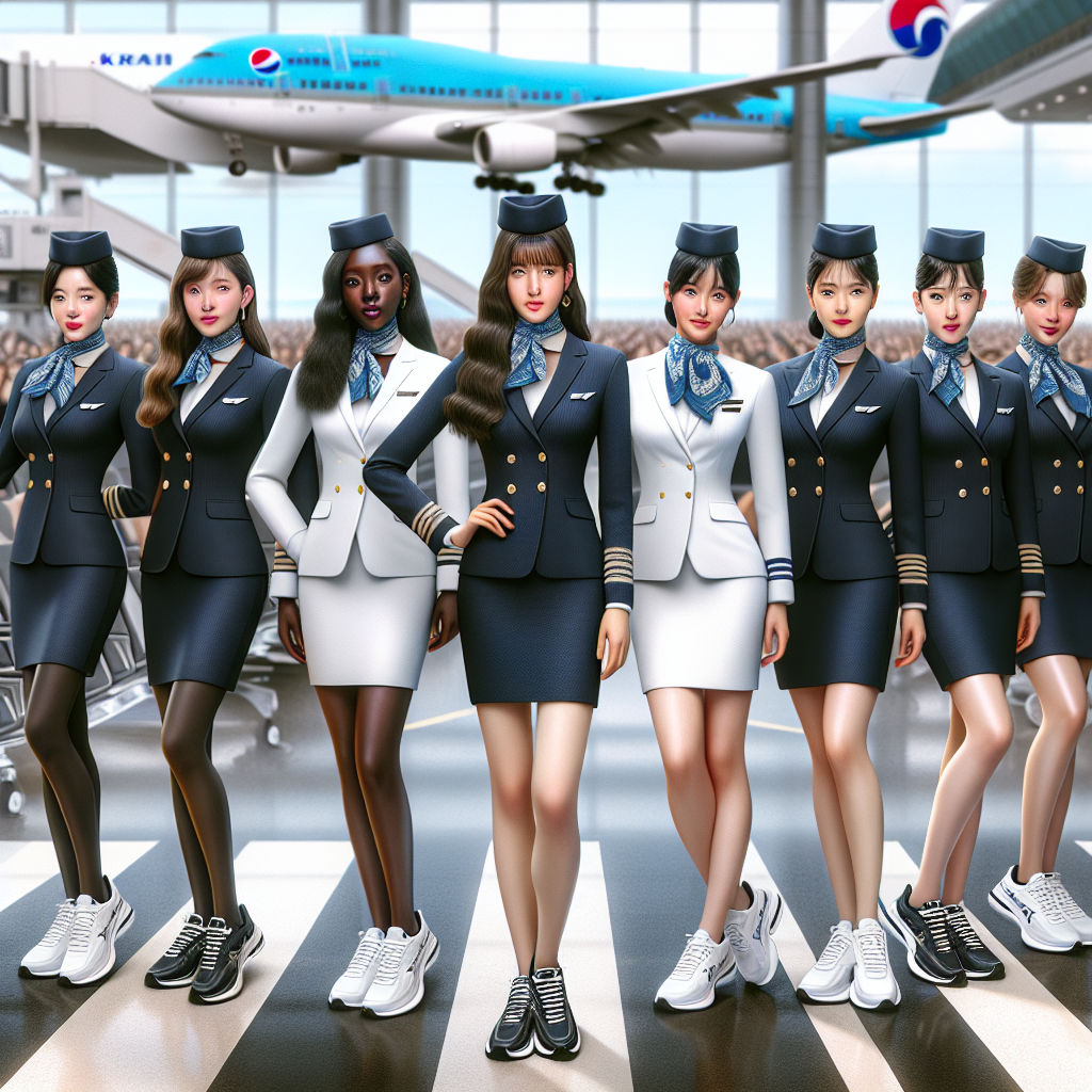 Flight Attendants Push Asiana, Korean Air to Wear Sneakers