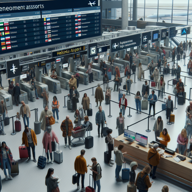 Flight Disruptions Ahead as Four Unions Strike at Helsinki Airport