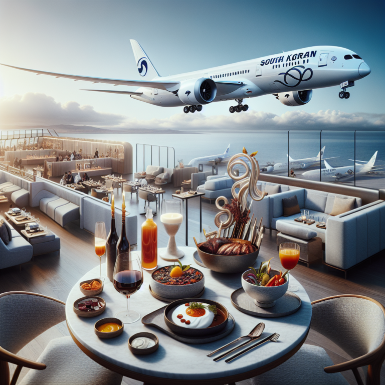 Korean Air Unveils New Branding, Livery, and Menu