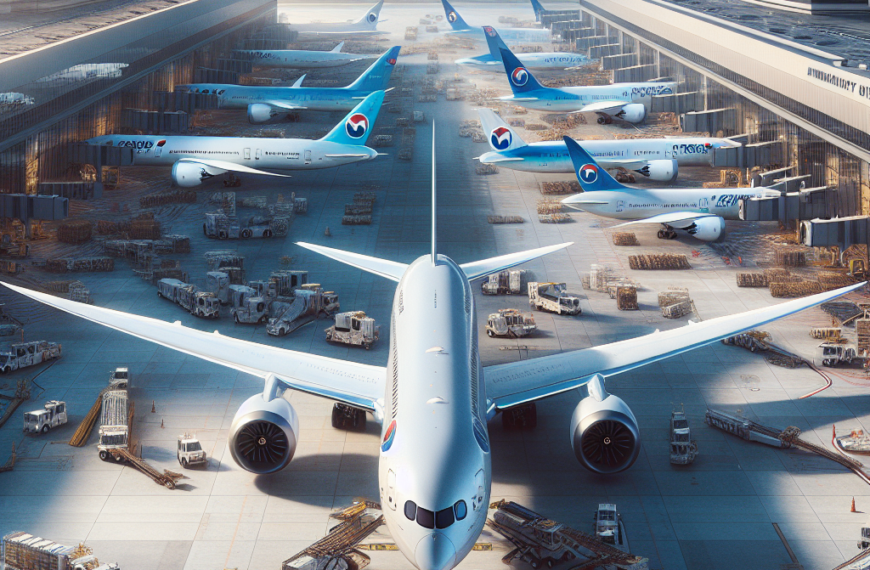 Korean Air and Boeing Finalize Landmark Order for 50 Jets