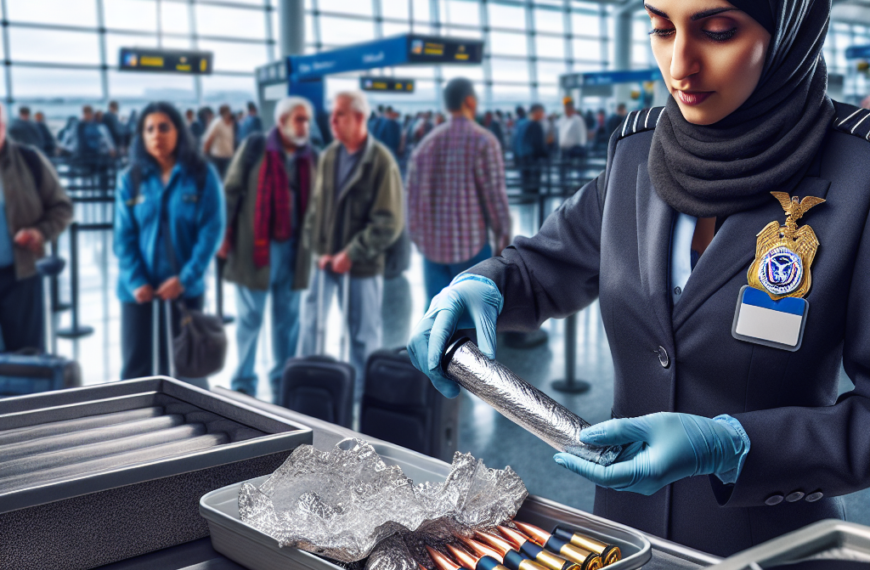 Man Arrested for Smuggling 16 Bullets in Foil at Newark Airport