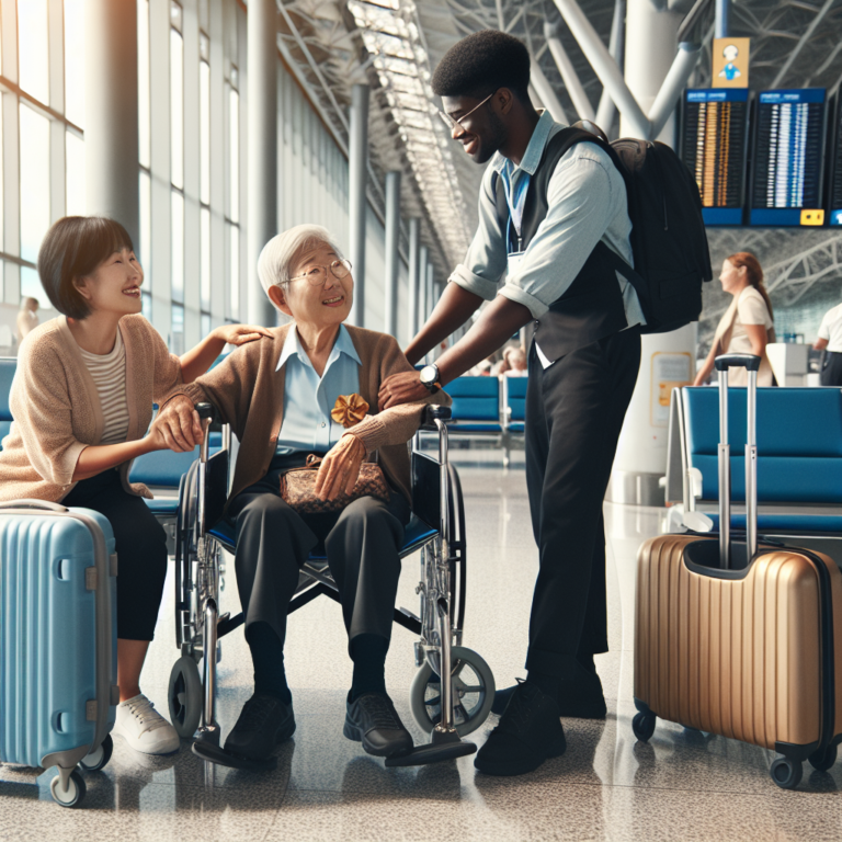 Soaring Together: Tips for a Smooth Flight with Your Elderly Parents
