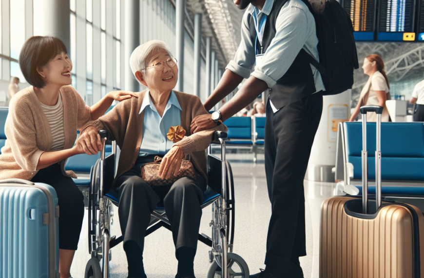 Soaring Together: Tips for a Smooth Flight with Your Elderly Parents
