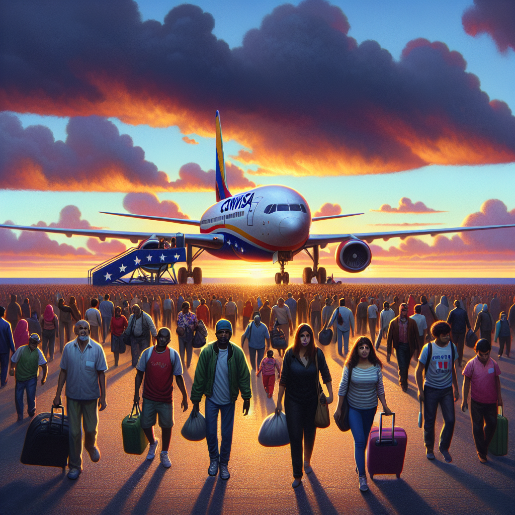 US Resumes Deportation Flights for Venezuelan Migrants