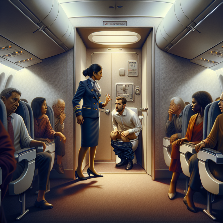 United Airlines Pilot Abuses Jewish Passenger in Lavatory