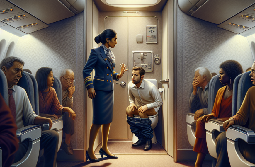 United Airlines Pilot Abuses Jewish Passenger in Lavatory