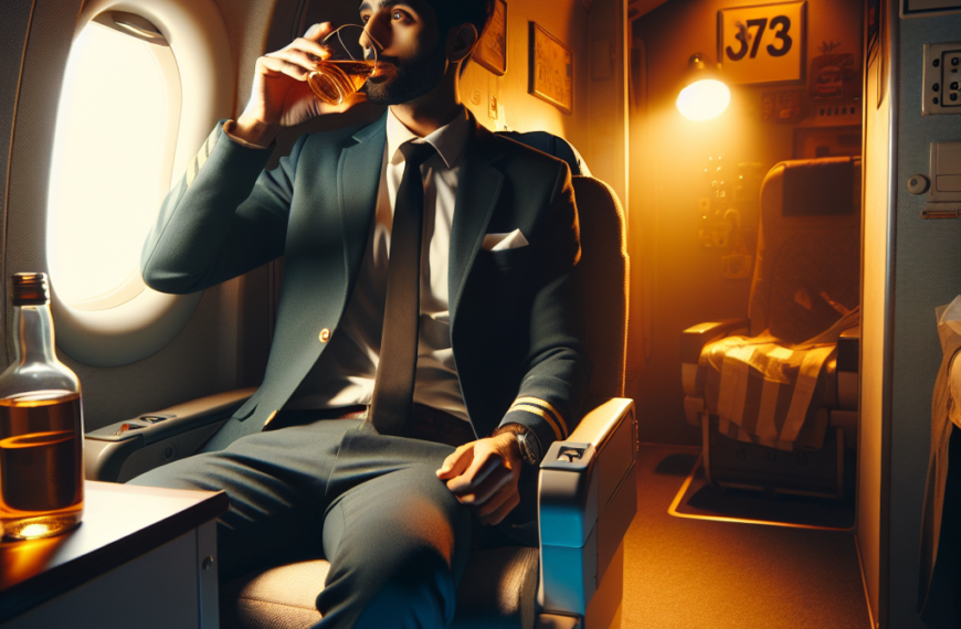 United Flight Attendant Permitted to Drink On Duty