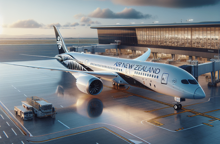 Air New Zealand Launches First Retrofitted Boeing 787-9
