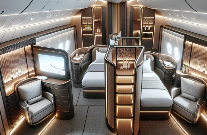 Airbus Reveals Luxury A350-1000 First Class Cabins at AIX 2025