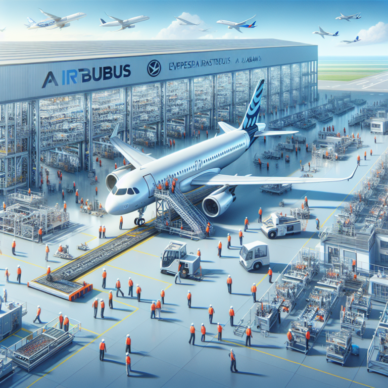 Airbus Unveils New A320neo Production Line in Mobile, AL
