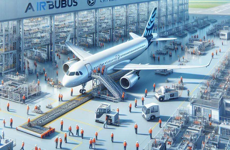 Airbus Unveils New A320neo Production Line in Mobile, AL