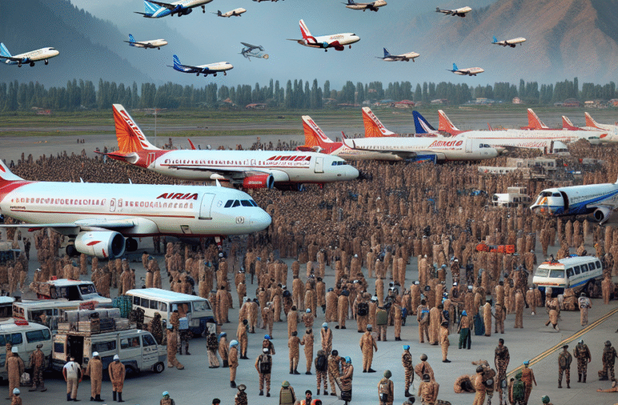 Airlines Increase Flights from Srinagar After Pahalgam Attack