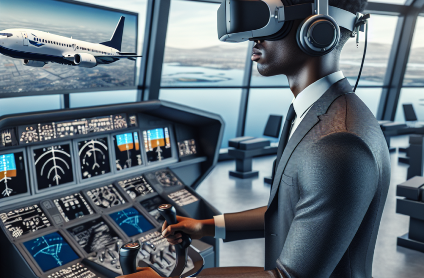 Alaska Airlines Launches B737 Pilot Training with VR Simulators