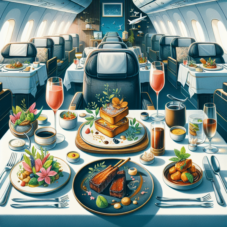 Alaska Airlines Launches Exciting New First Class Menu