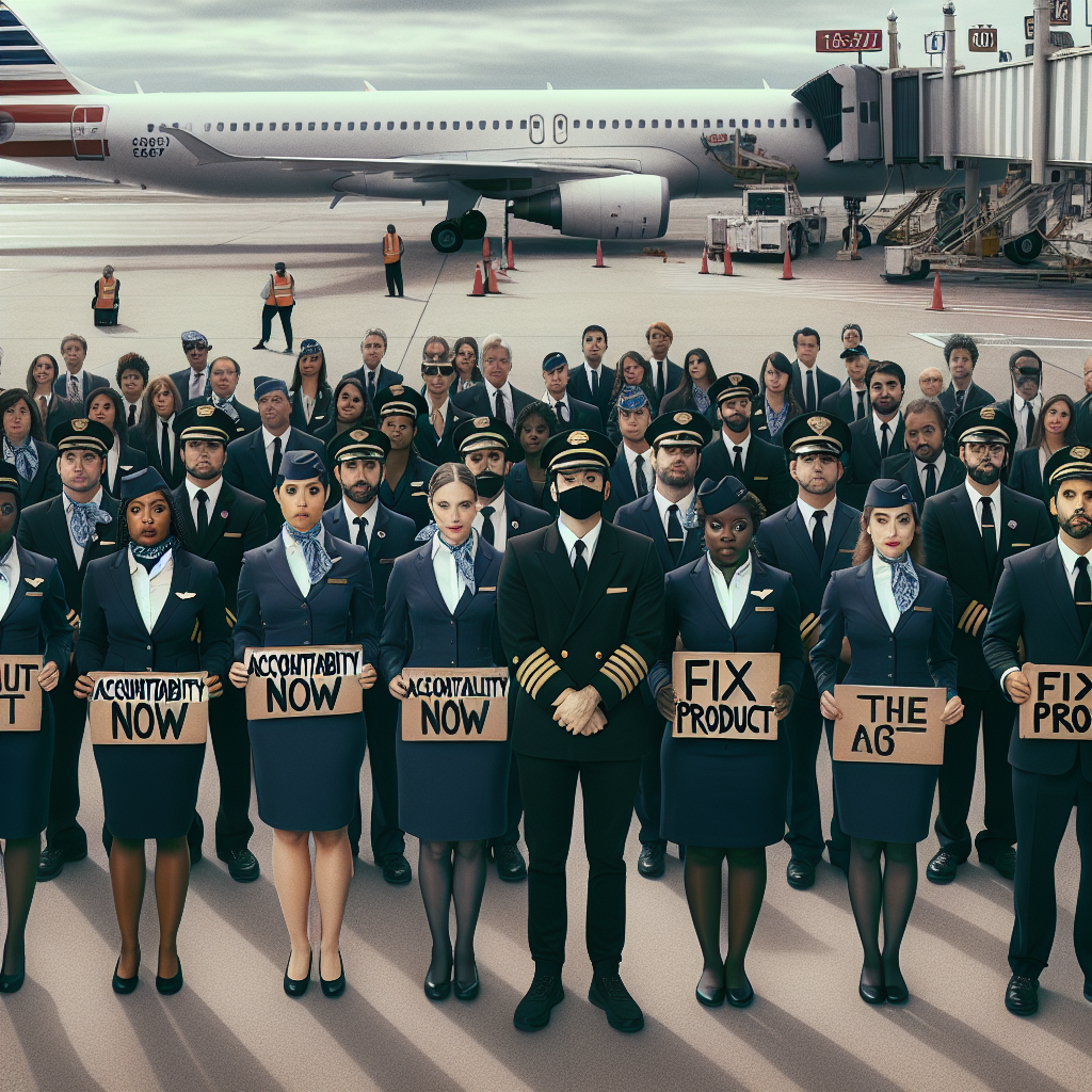 American Airlines Crew Urges Management to Address Finances