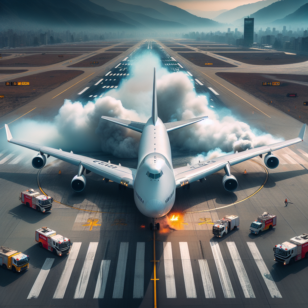 Boeing 747 Aborts Takeoff, All 16 Tires Deflate