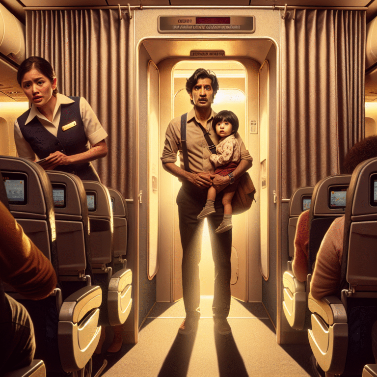 Delta Flight: Mom and Toddler Trapped in Lavatory