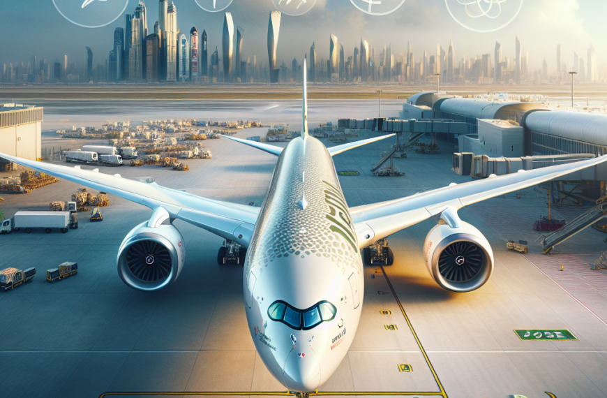 Etihad Receives Its Sixth Airbus A350 Aircraft
