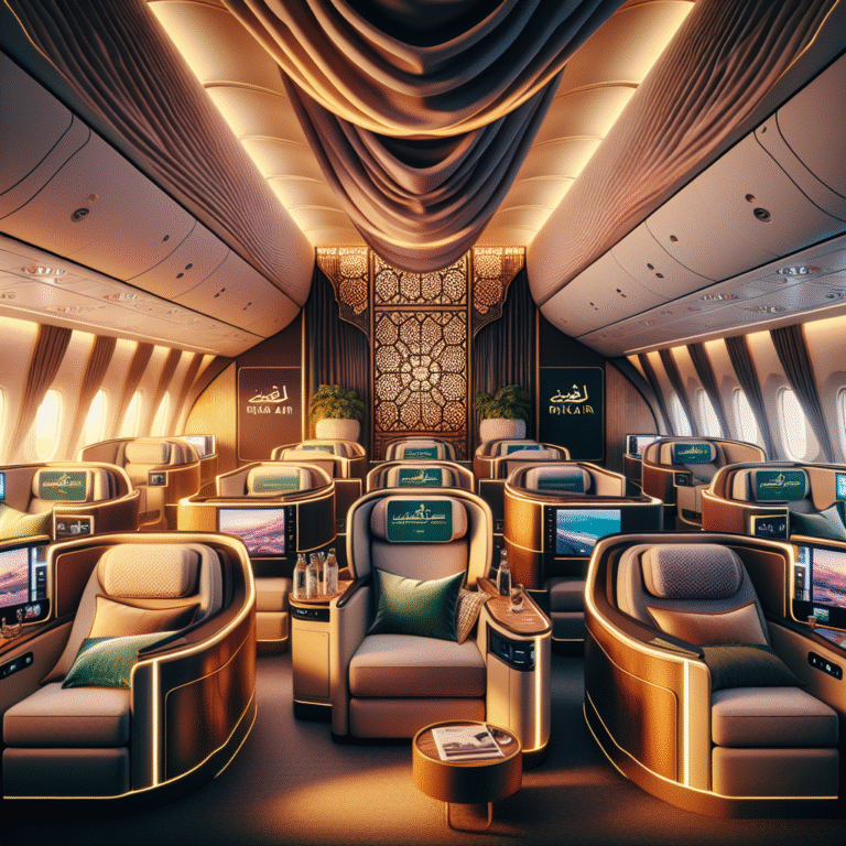Explore Riyadh Air's New Boeing 787-9 Cabin Design