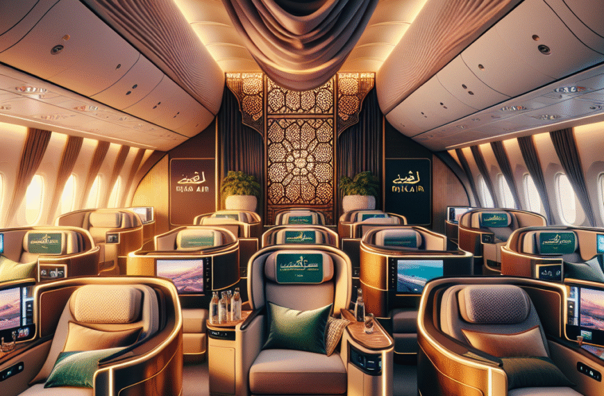 Explore Riyadh Air's New Boeing 787-9 Cabin Design