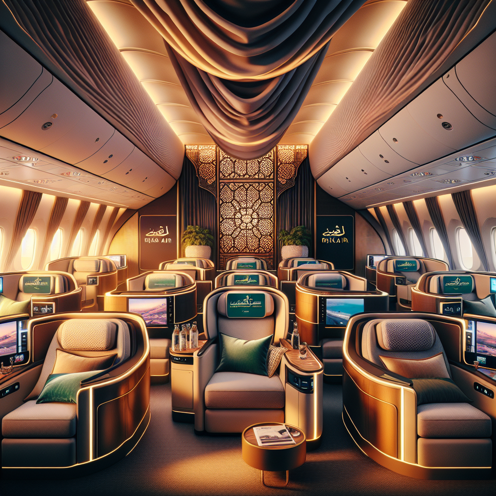 Explore Riyadh Air's New Boeing 787-9 Cabin Design