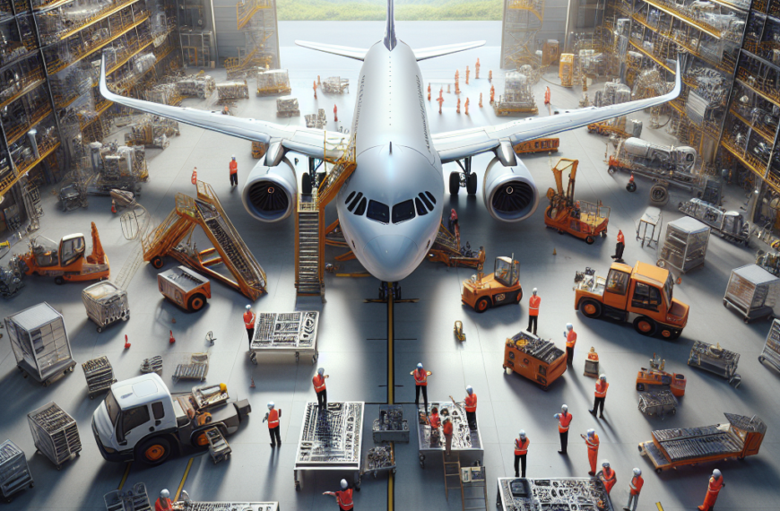 Go First Disassembles Grounded A320neos for Spare Parts