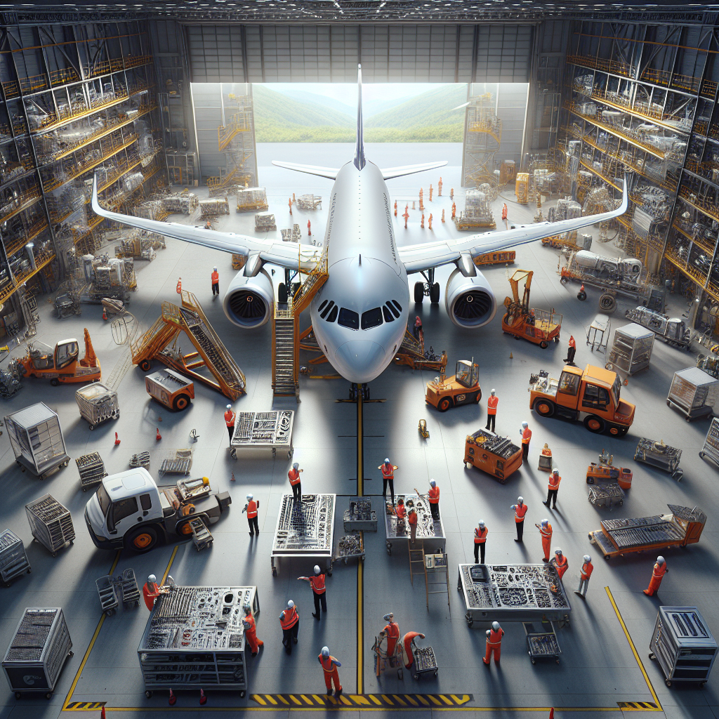 Go First Disassembles Grounded A320neos for Spare Parts