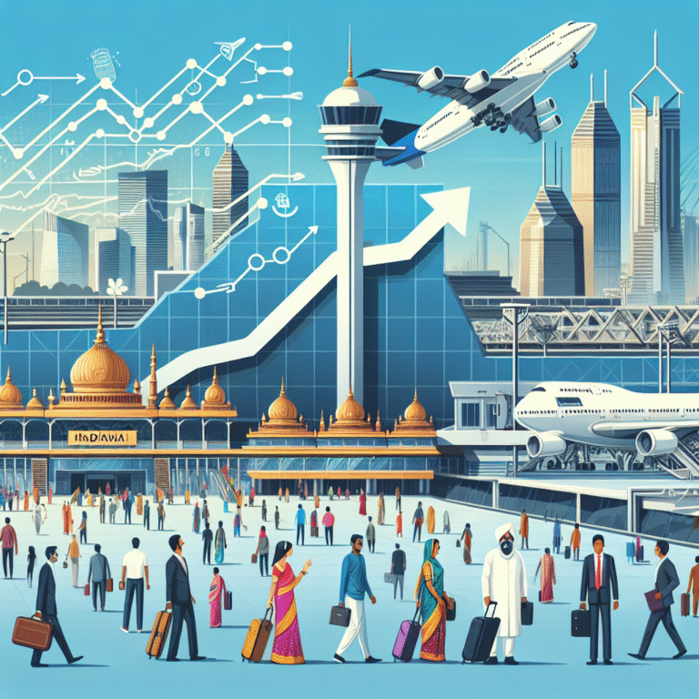 India Set to Surpass China in Air Passenger Growth by 2026