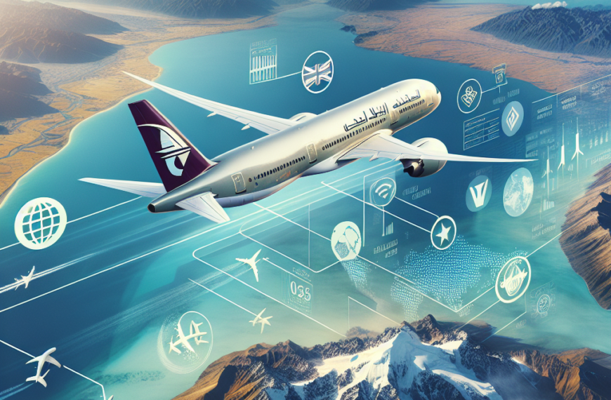 New Zealand Renews British-Qatar Airways Alliance for 5 Years
