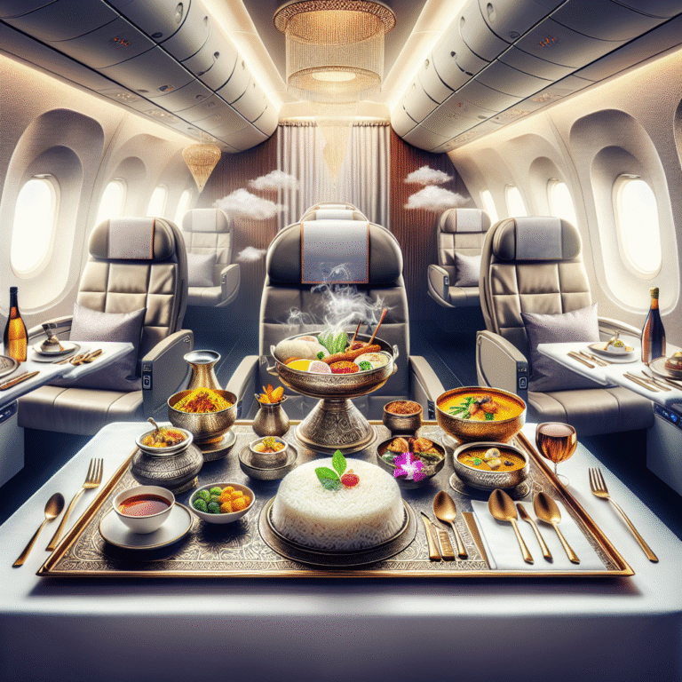Singapore Airlines Unveils New Menu for India Flights