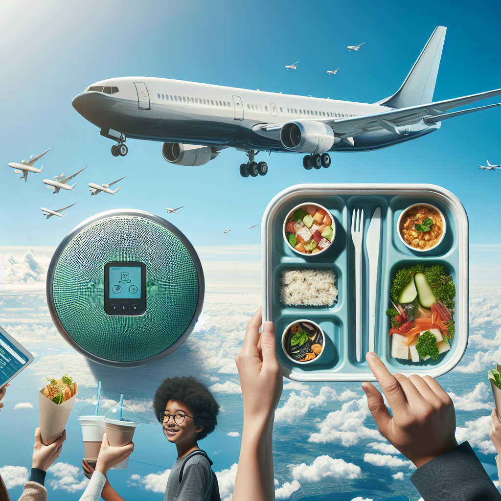 Sky-High Sustainability: Innovative Ways Airlines Are Reducing In-Flight Waste
