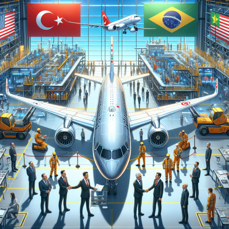 Turkish Aerospace and Embraer Partner on E2 Aircraft