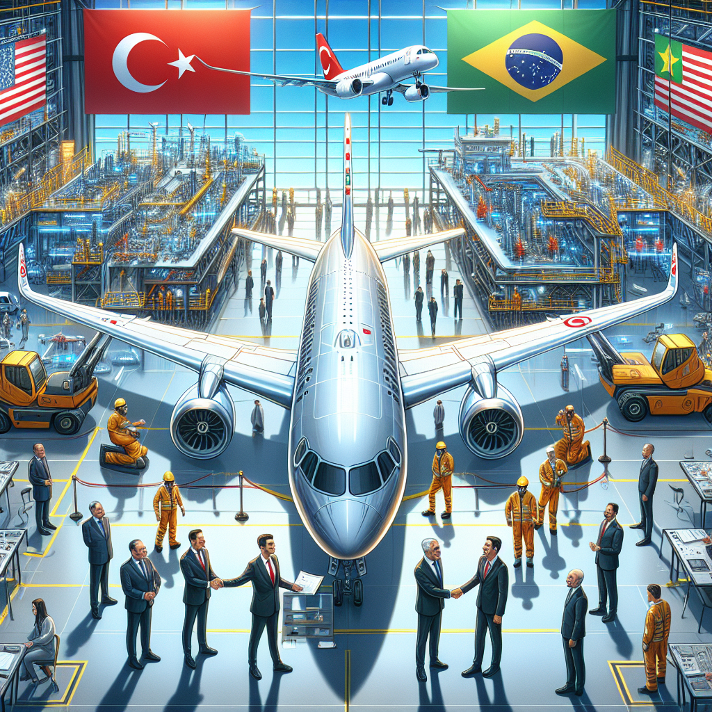 Turkish Aerospace and Embraer Partner on E2 Aircraft
