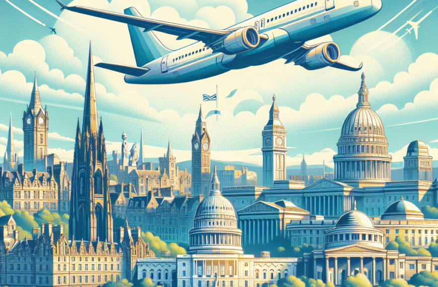 United Airlines Expands Flights from Edinburgh to DC