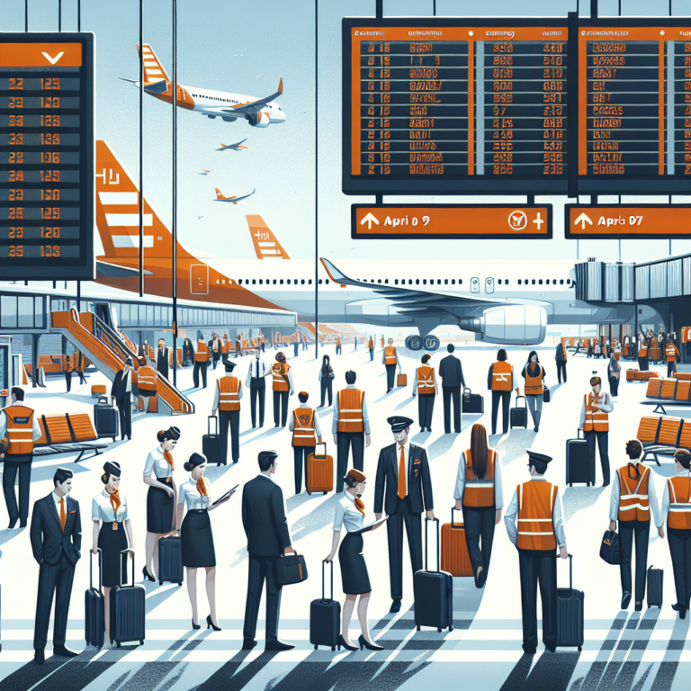 easyJet Flight Attendants Strike in Italy, Flights Disrupted