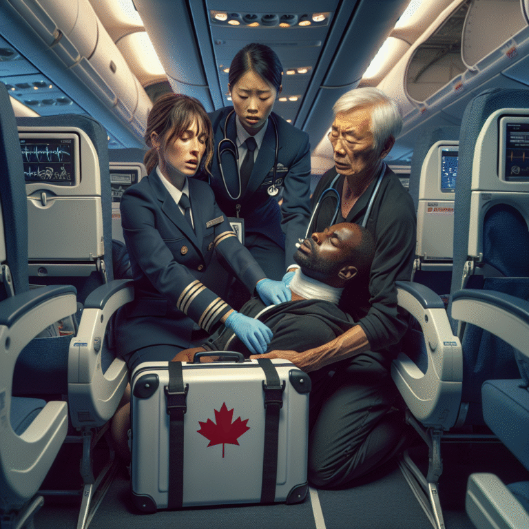Air Canada Passenger Falls Ill from Food Poisoning on Flight