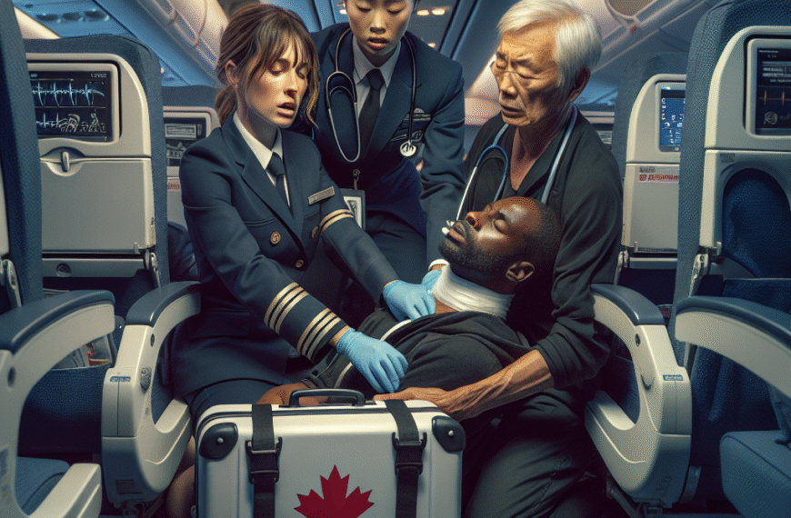 Air Canada Passenger Falls Ill from Food Poisoning on Flight