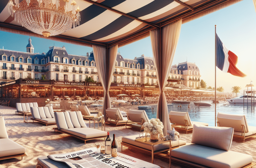 Air France Launches Private Beach for Cannes 2025 Festival