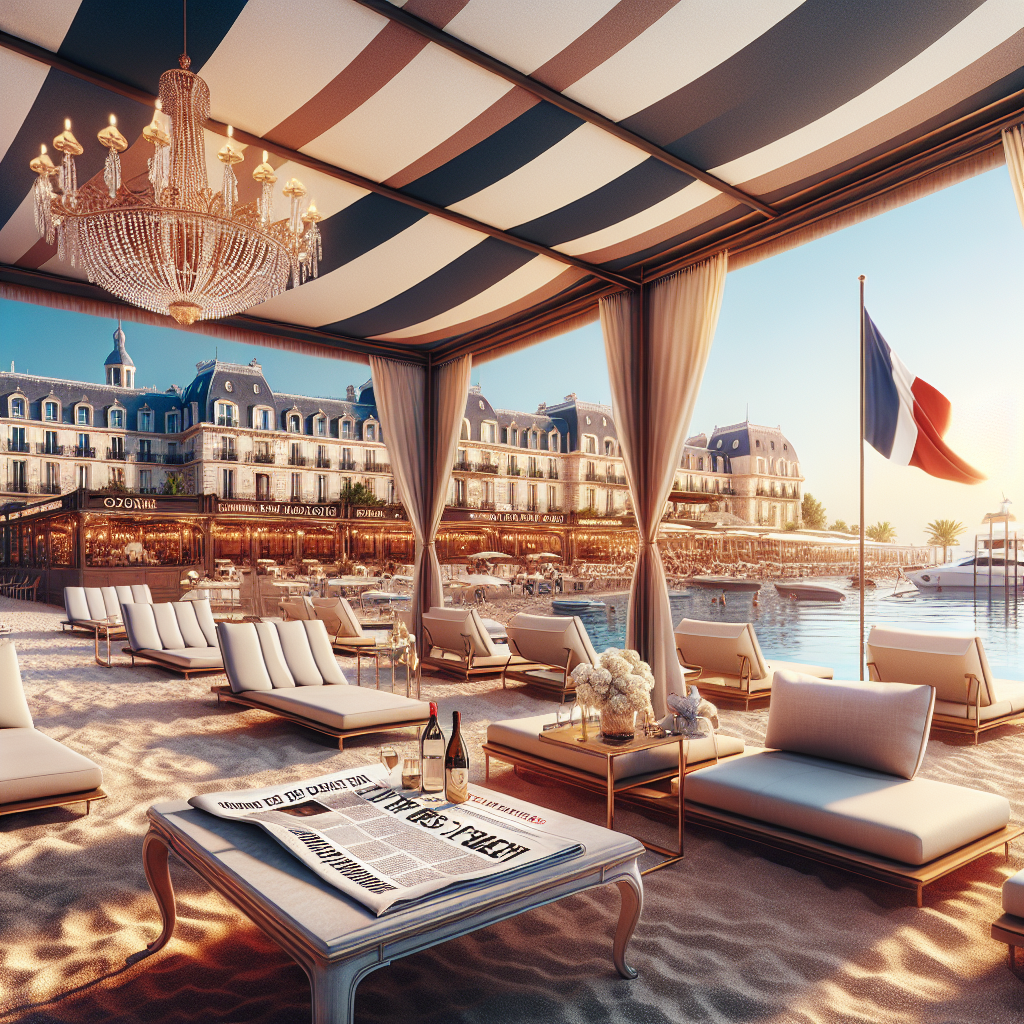 Air France Launches Private Beach for Cannes 2025 Festival