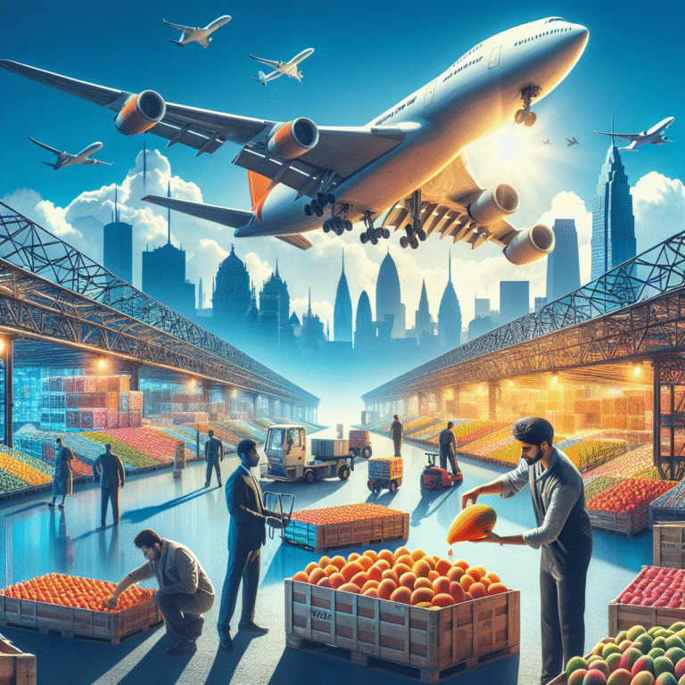 Air India Ships 1,000 Tonnes of Mangoes Worldwide